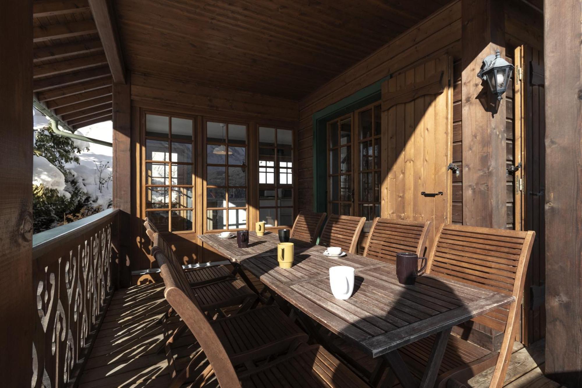 Chalet Marie Paradis Vue Mont Blanc Saint-Gervais-les-Bains Buitenkant foto