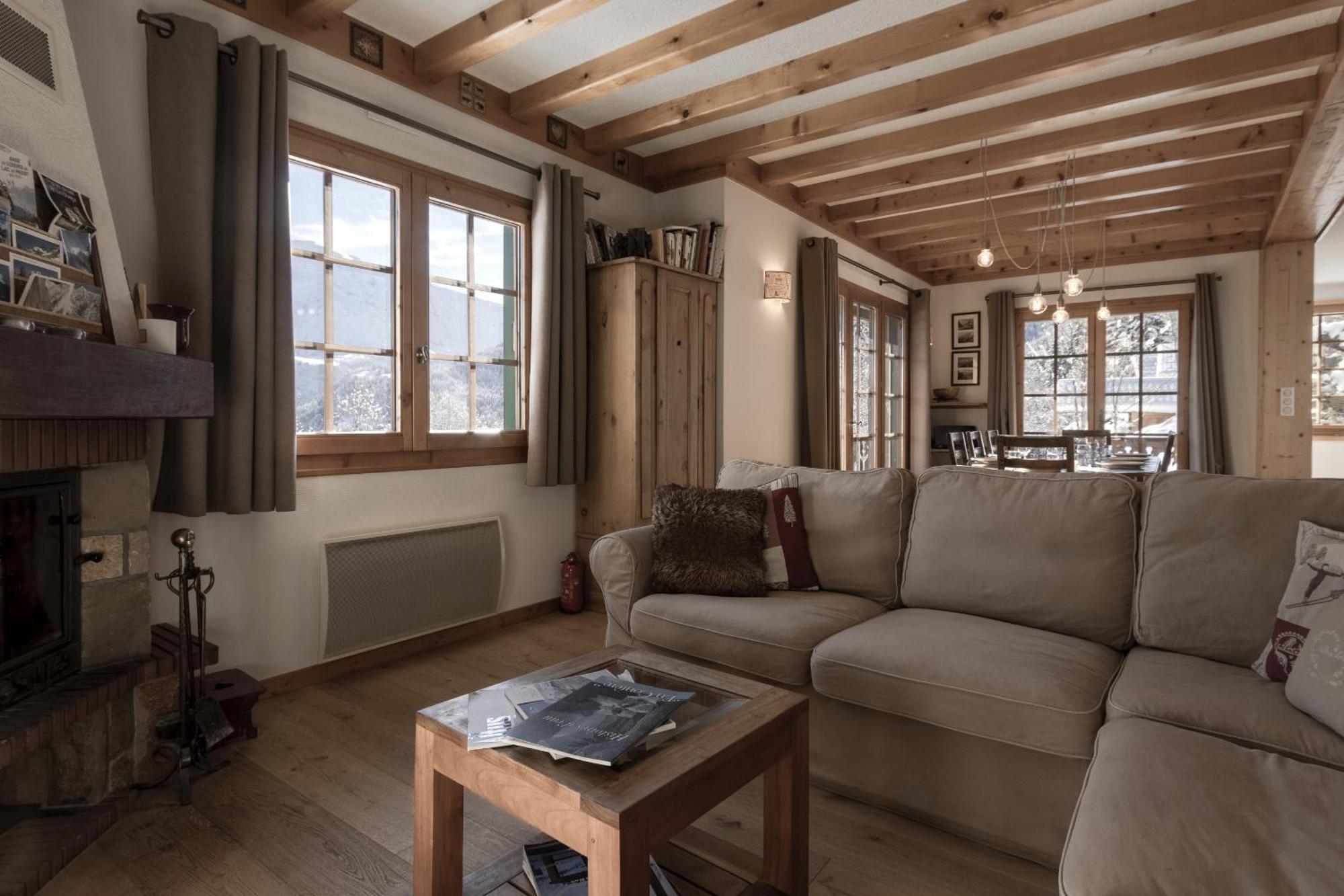Chalet Marie Paradis Vue Mont Blanc Saint-Gervais-les-Bains Buitenkant foto